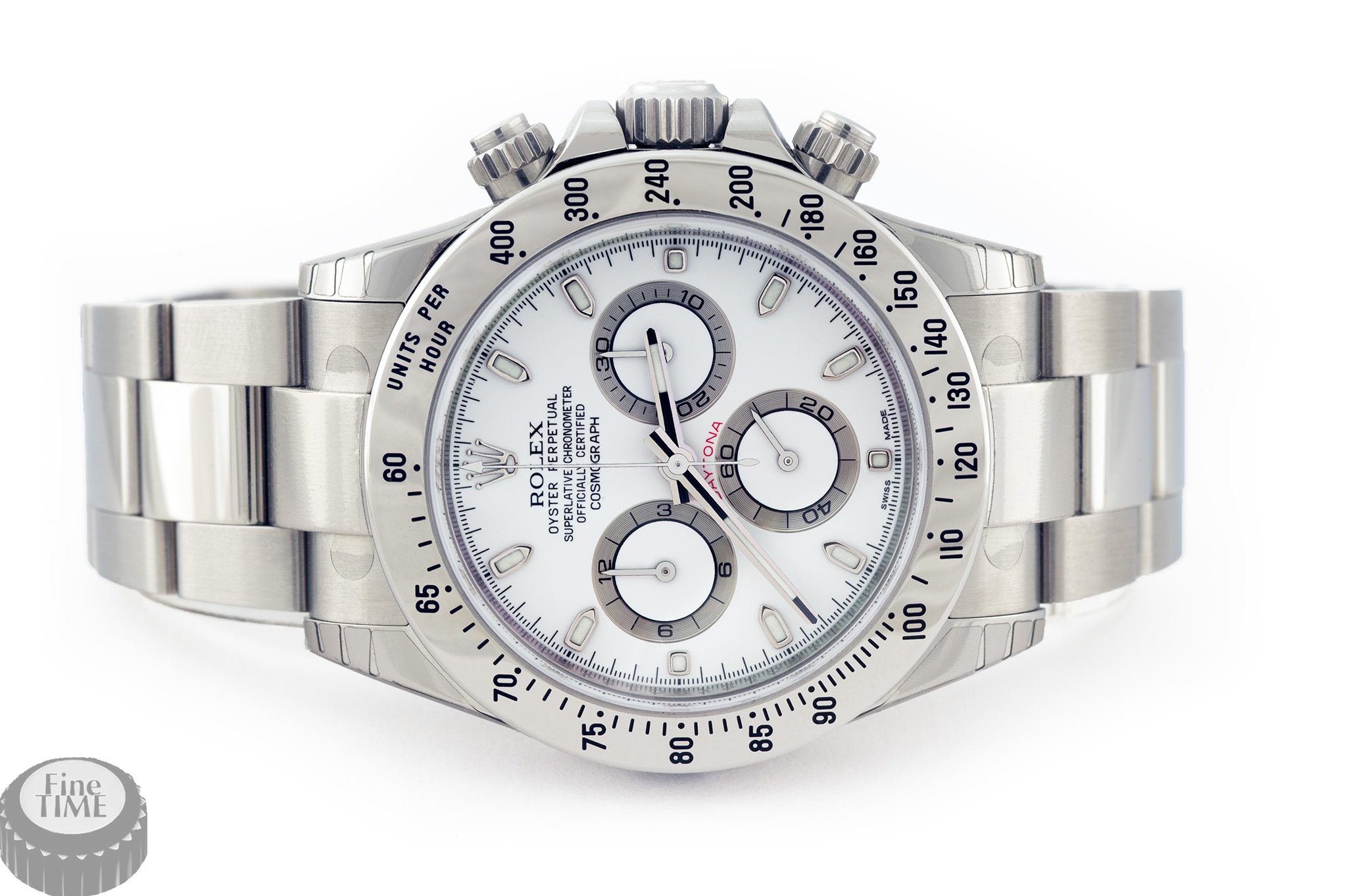 Rolex Daytona 116520 white dial NOS